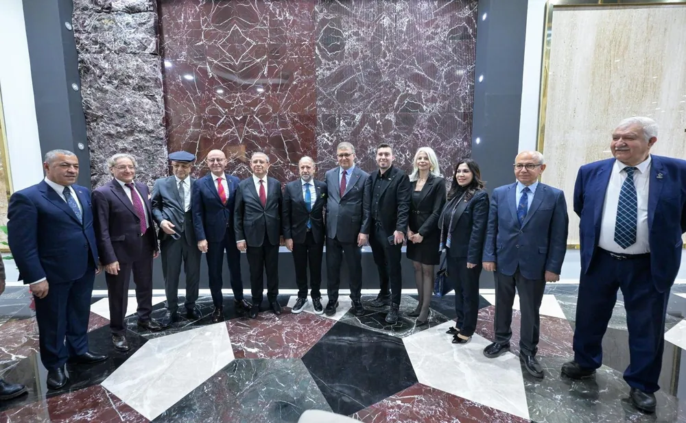 Geçen yılki MARBLE Fuarı'nın açılışında sektör temsilcileri bir araya gelmişti