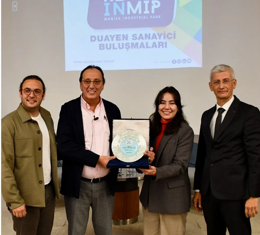 Semavi Yorgancılar, Manisa OSB Sanayicileri Derneği'nin konuğu oldu