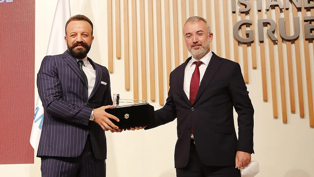 Margün Enerji'nin Yönetim Kurulu Başkanı Yusuf Şenel (solda), firmasını Borsa İstanbul'da halka arz etmişti