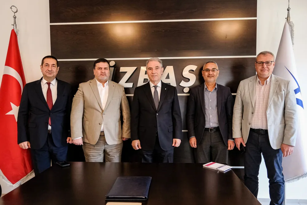 İZBAŞ Genel Müdürü Gürsel Bahçıvancılar, Erhan Gülenç, İZBAŞ Başkanı Eyüp Sevimli, Sinan Doğan, İBA Danışmanlık Sahibi-Gazeteci Serkan Aksüyek