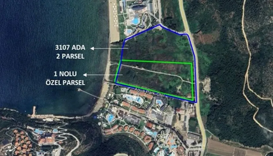 İzmir Selçuk'ta iki parselden oluşan 161 bin metrekarelik arazide beş yıldızlı otel kurulacaktı