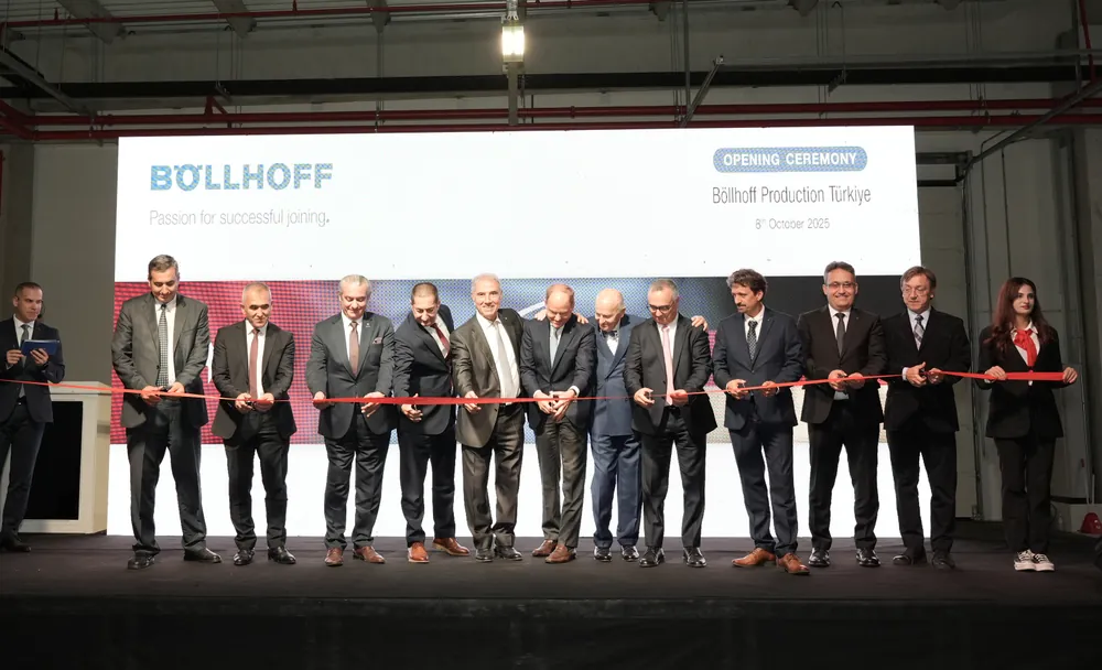Böllhoff firmasının İZBAŞ fabrikası iki milyar TL yatırımla kuruldu