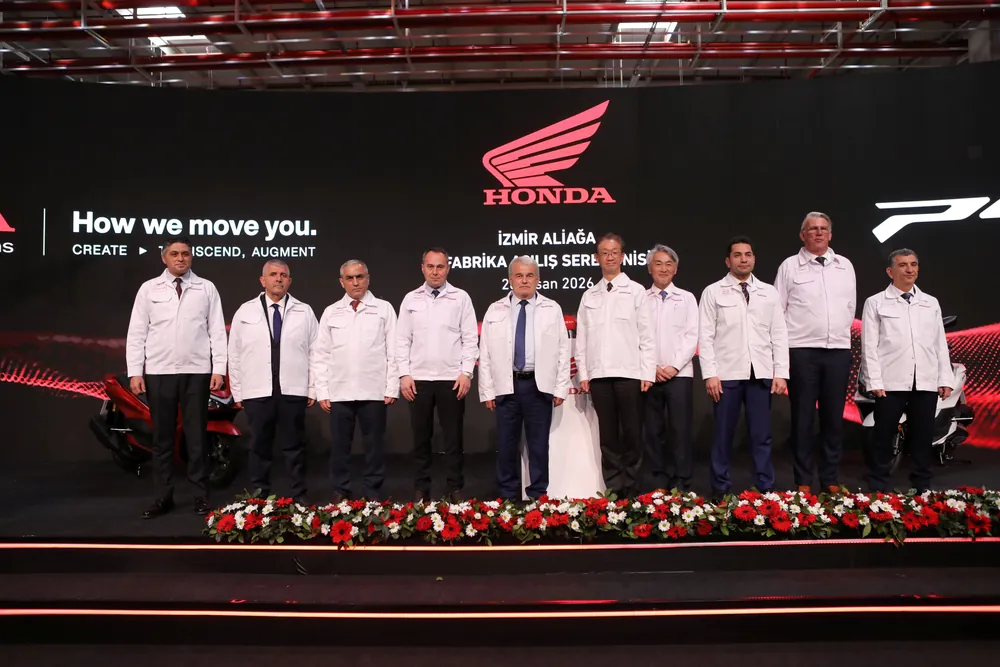 Honda'nın ALOSBİ'deki fabrikası ilk etapta 100 bin adet üretimini daha sonra 200 bin adete çıkaracak