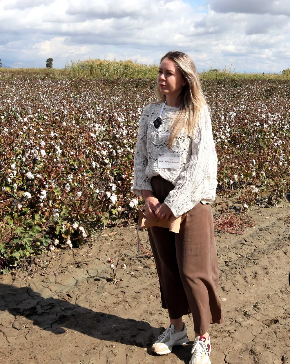 Better Cotton Initiative (BCI) Türkiye Kıdemli Koordinatörü Şeyma Karaçay