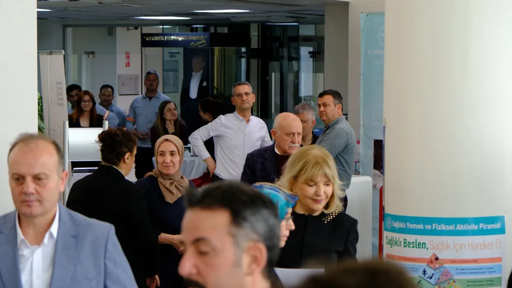 İAOSB Merkez Binası'ndaki sağlık taramasına büyük ilgi oldu