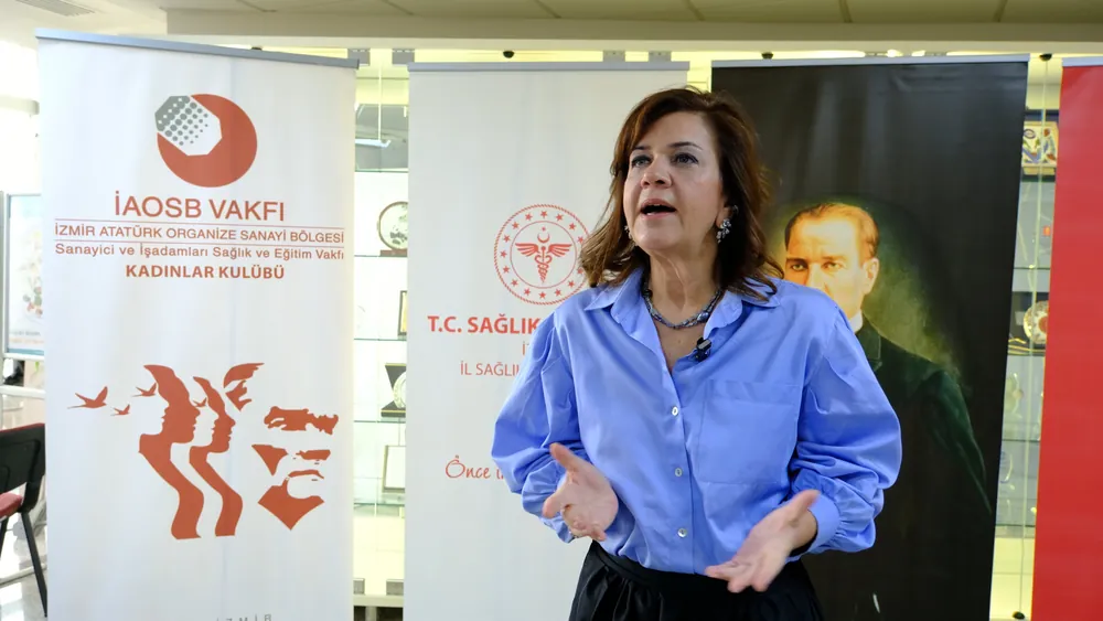 Berrin Baysak-İAOSB Vakfı Kadınlar Kulübü Üyesi