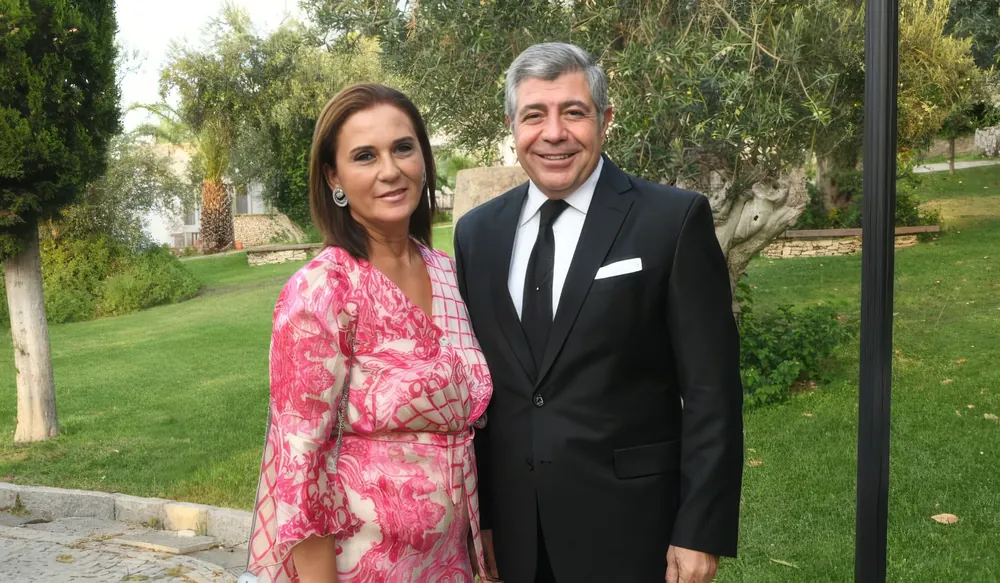 Mustafa Çüngüşlügil ve eşi Gamze Çüngüşlügil