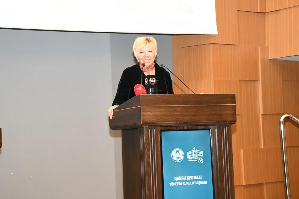 İzmir Ticaret Borsası Yönetim Kurulu Başkanı Işınsu Kestelli