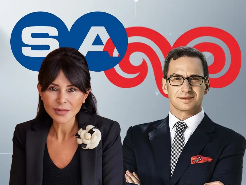 Sabancı Holding Yönetim Kurulu Üyesi Suzan Sabancı ve Koç Holding Yönetim Kurulu Başkanı Ömer Koç