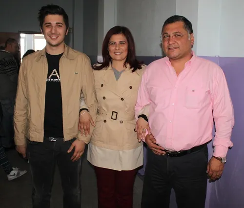 Özlem Çercioğlu, Ata Caner Çerçioğlu ve Ercan Çerçioğlu