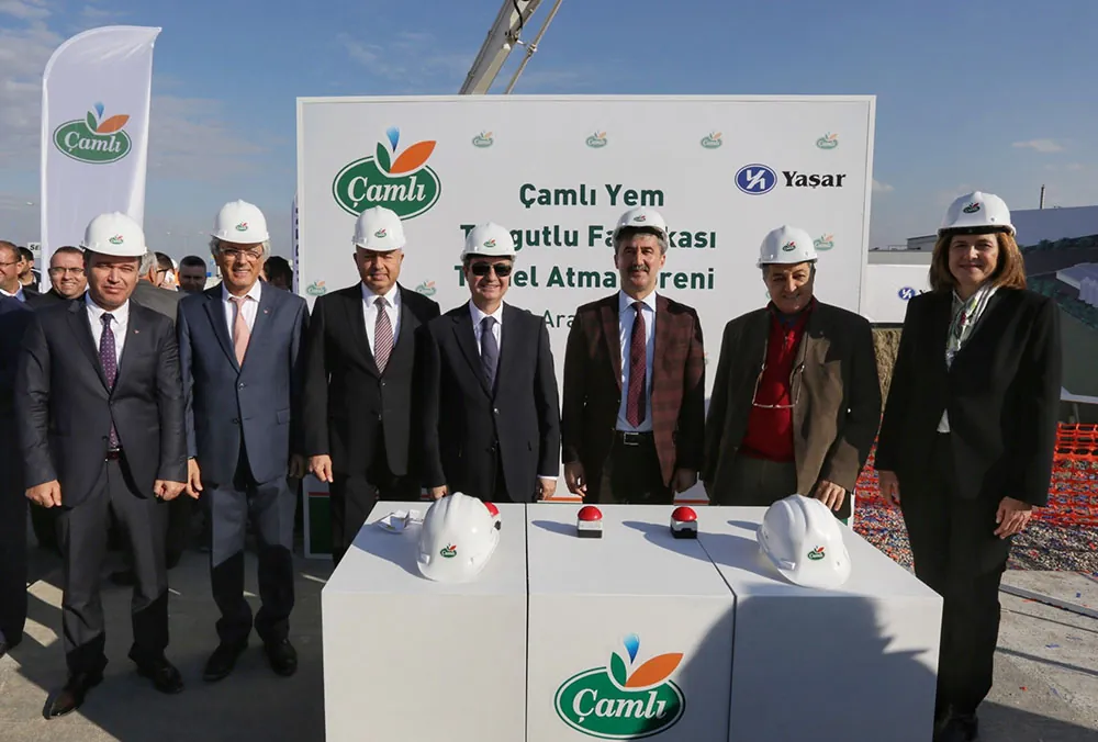 Çamlı Yem, 300 bin ton kapasitesi ile sektörün büyük ve modern fabrikalarından birine sahip