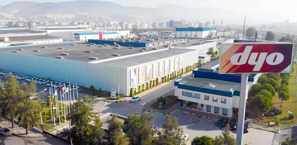 DYO Boya İzmir Çiğli'de ve Kocaeli Dilovası'nda üretim yapıyor