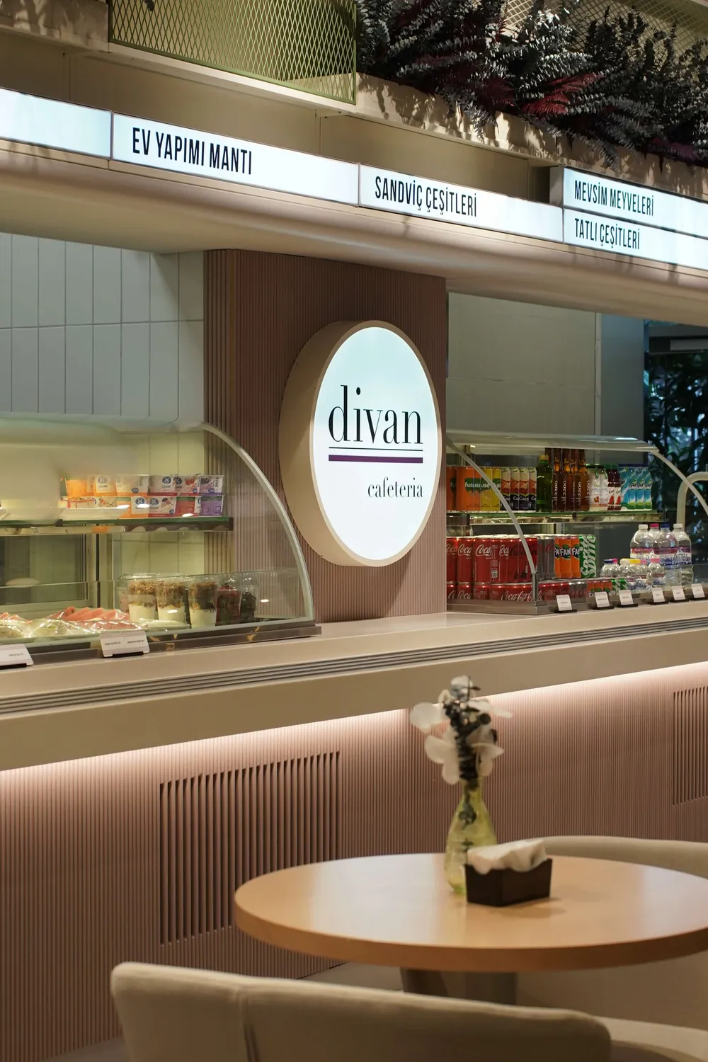 Koç'un Divan markası altında oteller, restoranlar, pastaneler ve kafeteryalar yer alıyor