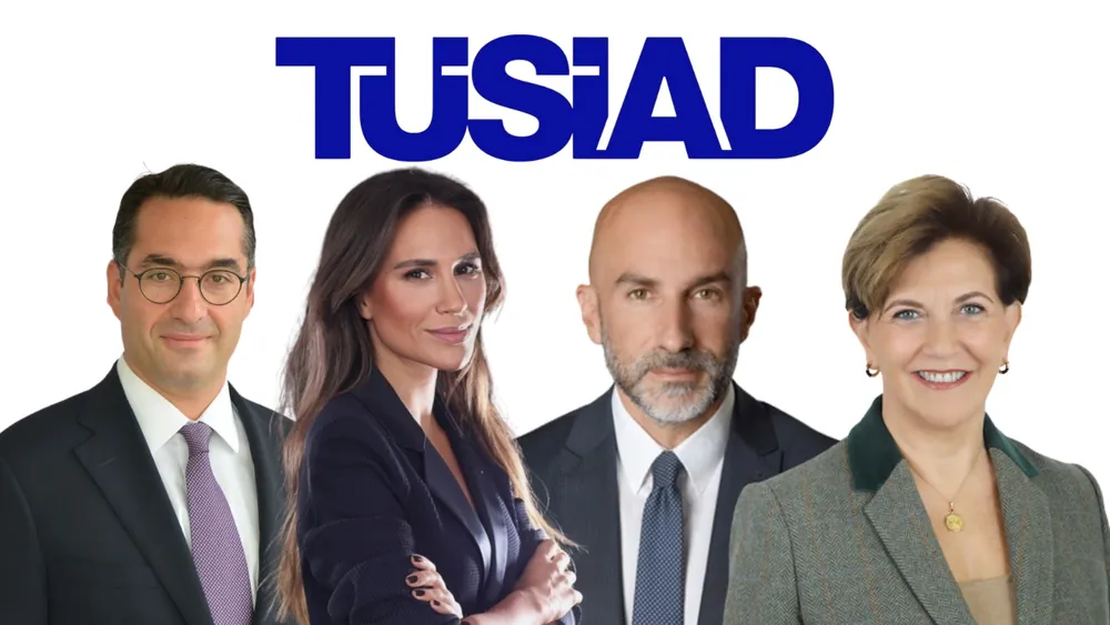 TÜSİAD'ın yeni başkanı olacak Ozan Diren'in yönetim kurulu aday listesinde İzmir'den (soldan sağa) Feyyaz Ünal, Cevher Özyavuz, Aydın Buğra İlter ve Perihan İnci yer aldı