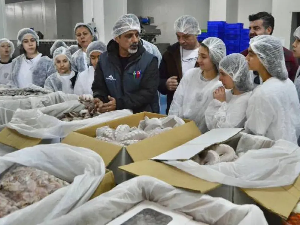 Geleceğin balıkçıları su ürünleri dünyasını keşfetti