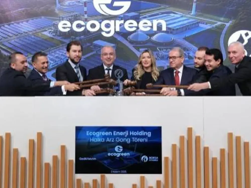 Denizlili enerji şirketi Borsa'da ilk günü tavandan kapattı