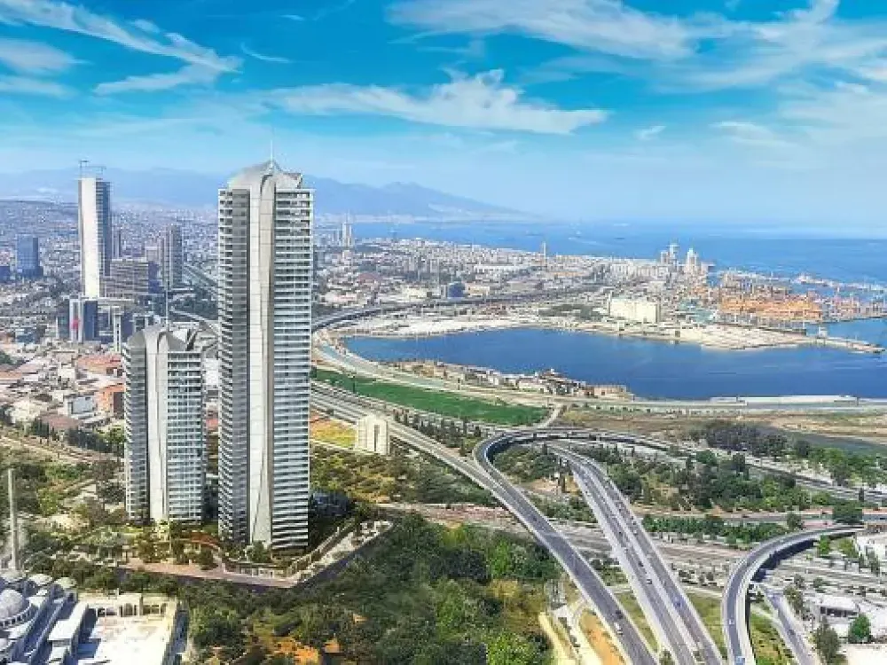 Konak’taki ikiz kuleli gökdelen projesine 15 milyar TL’lik imza