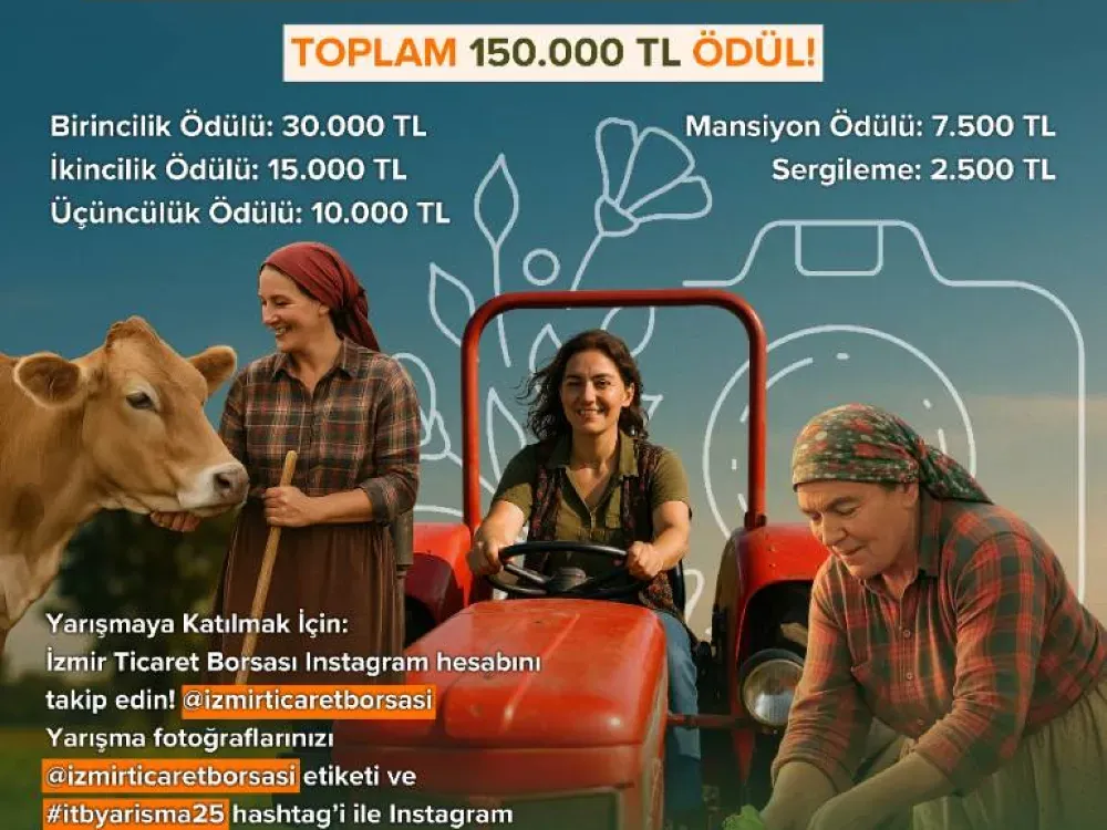 Borsa'dan 'Toprağın Kadın Yüzü' Instagram yarışması