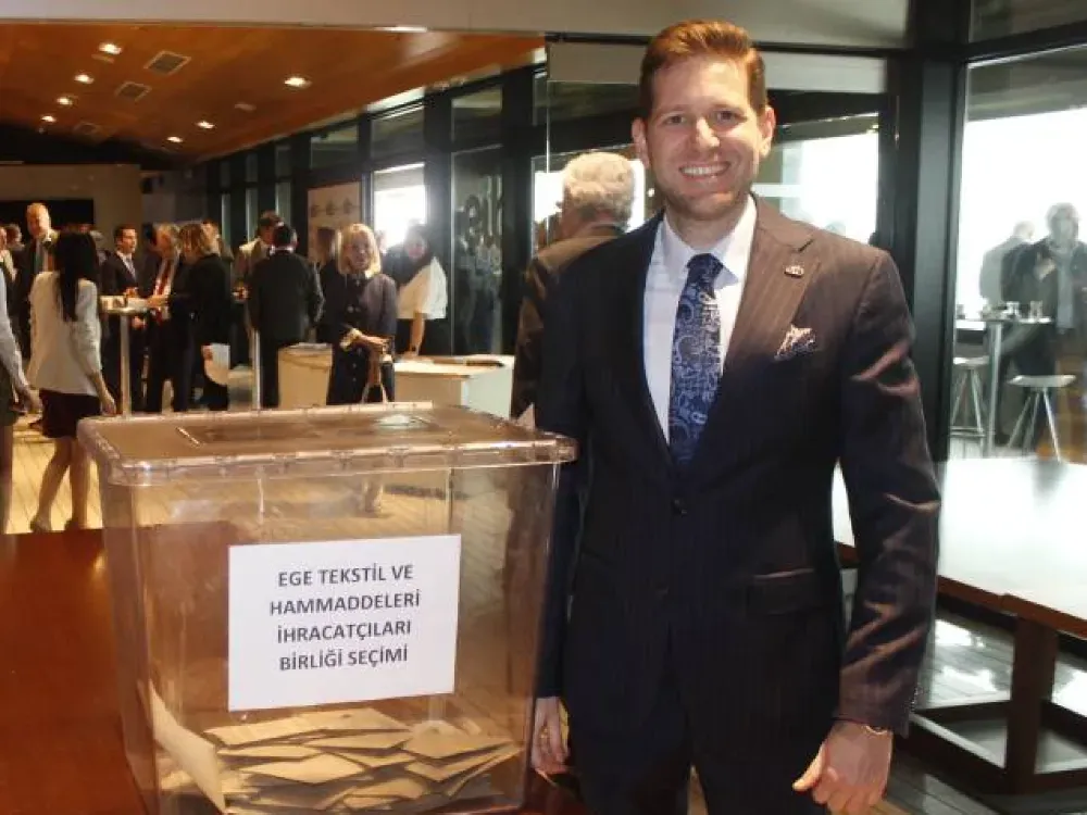 Egeli tekstil ihracatçılarına 42 yaşında başkan oldu