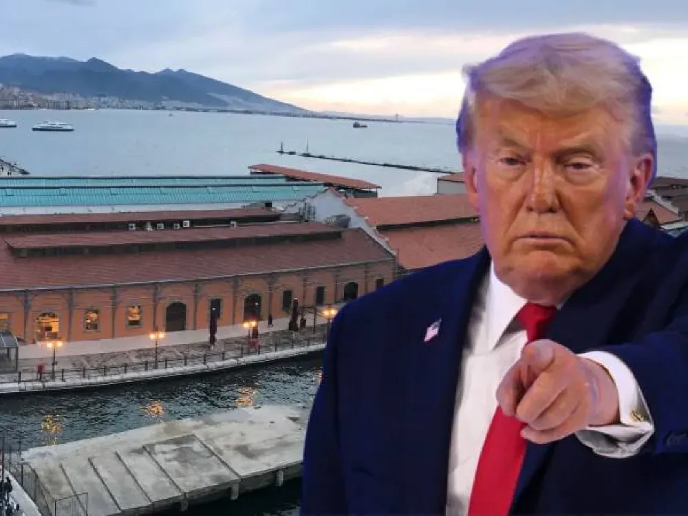 İzmir'in tarihi AVM'sindeki skandal Donald Trump'a uzandı