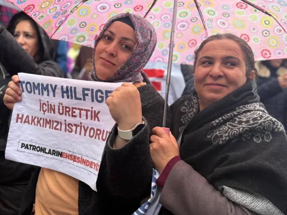 İşten atılan Elsa işçilerinden protesto 