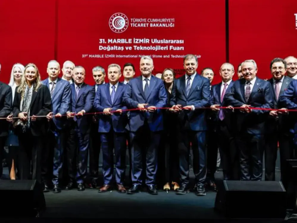 Dünya doğal taş sektörü MARBLE Fuarı’nda buluştu