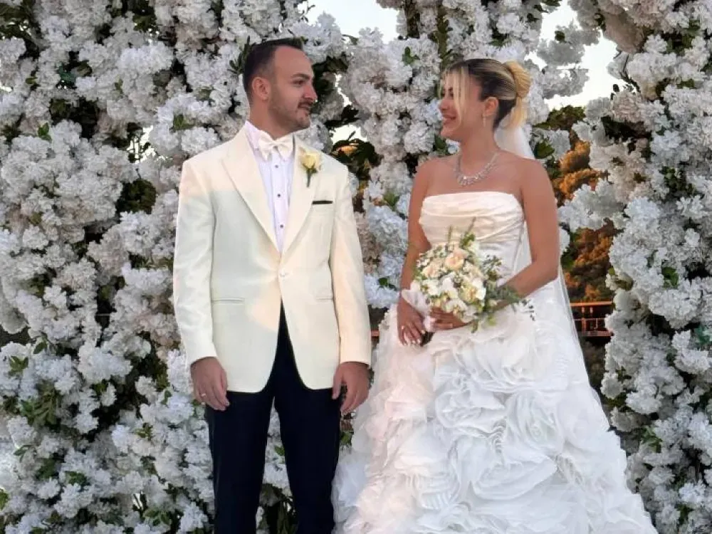 Ünlü iş insanı Mesut Sancak, oğlu Fırat'ı evlendirdi