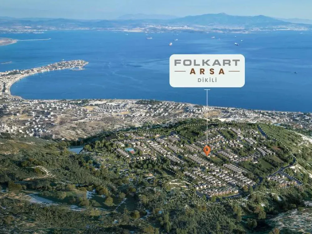 Folkart, Dikili'de 518 villa imarlı arsayı satışa sundu...