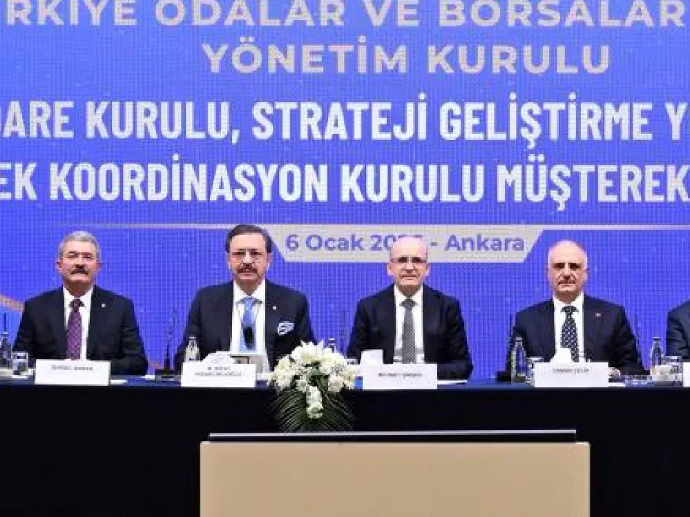 TOBB'da Bakan Şimşek ile zirve: Gündem enflasyon, kredi, teşvik, vergi....