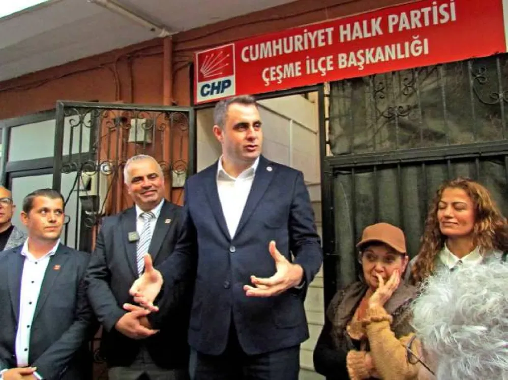 CHP İl Başkanı'ndan Çeşme Projesi çıkışı: 'Benzerine izin vermeyiz'