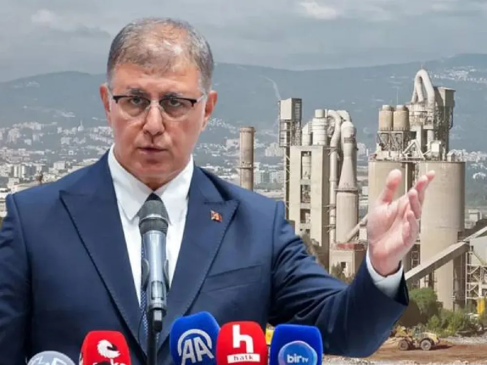 İzmir'de 'çimento' alevlendi... Tugay'dan 'maden ruhsatını iptal edin' çıkışı