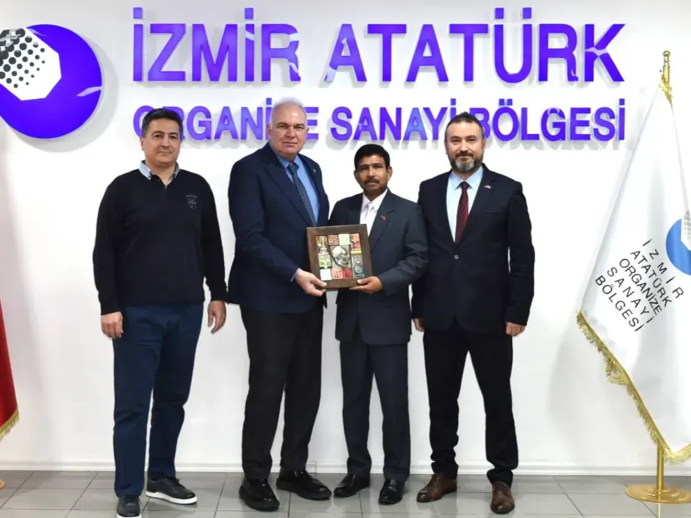 Maldivlerden İzmir Atatürk OSB’ye iş birliği ziyareti