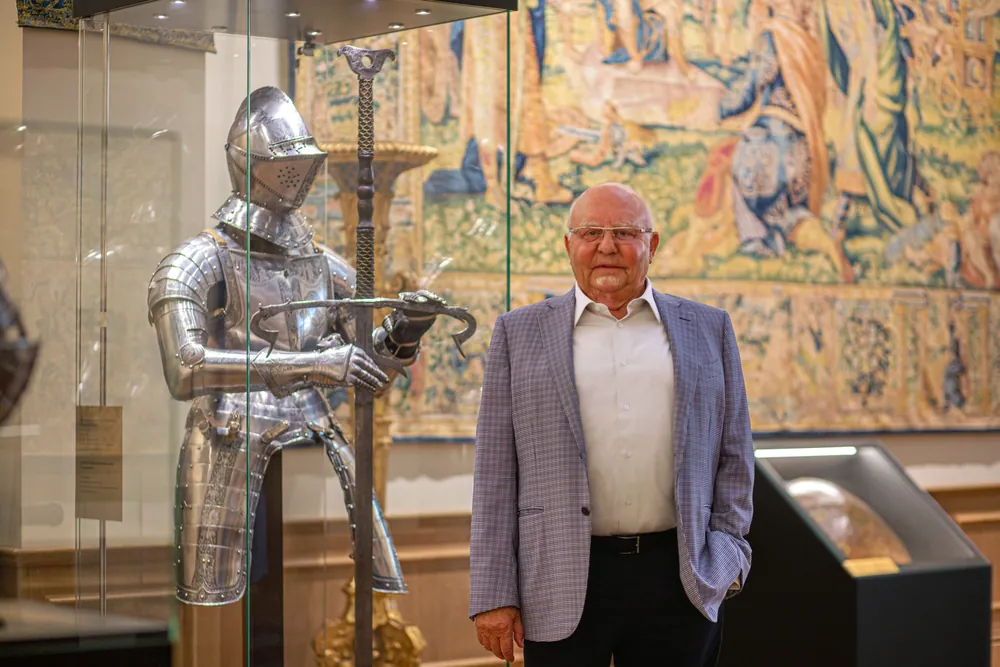 Arkas Holding Yönetim Kurulu Başkanı Lucien Arkas, 81 yaşında holdingi yönetiyor