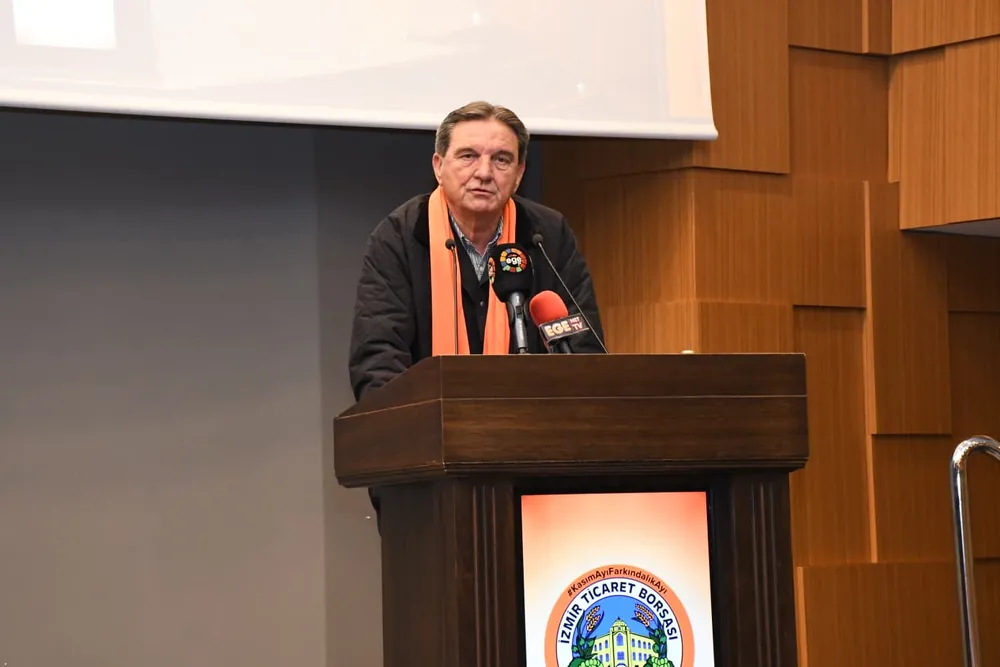 İzmir Ticaret Borsası Yönetim Kurulu Üyesi Şeref İyiuyarlar