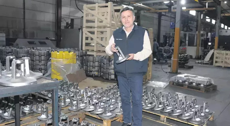 Sinan Atik, yeni tesislerde daha büyük ölçekli parçaların dökümünü yapabileceklerini söyledi