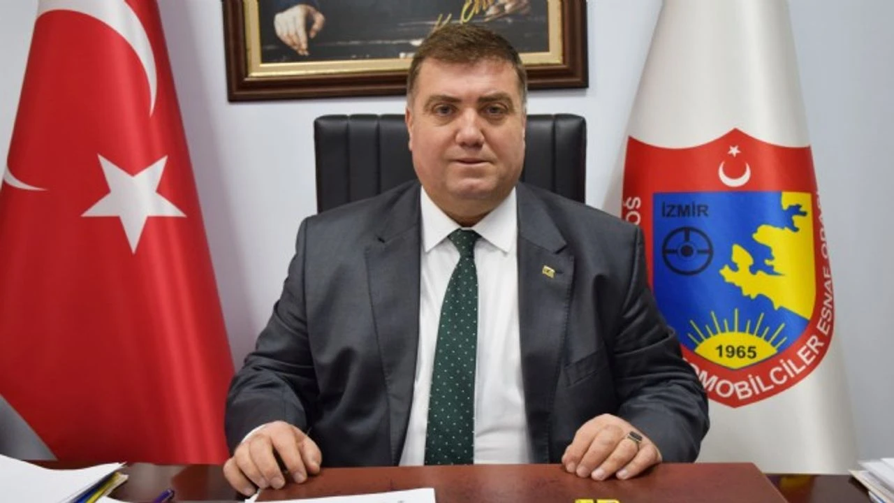 İzmir Şoförler Odası Başkanı Erkan Özcan