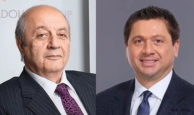 Anadolu Grubu'nun eski Başkanı Tuncay Özilhan (solda) geçtiğimiz günlerde görevini Kamil Süleyman Yazıcı'ya devretmişti